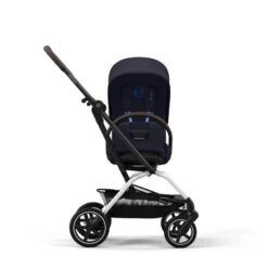 Cybex EEZY S TWIST+ 2 Pushchair - Dark Blue (Silver Frame) -Baby Products Store cyb 24 int y270 eezystwist 2 slv dabl rotation 18c487cdcd9d3870
