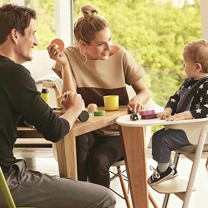 Cybex LEMO Highchair Tray - Storm Grey 4 Cybex LEMO Highchair Tray - Storm Grey - Image 2