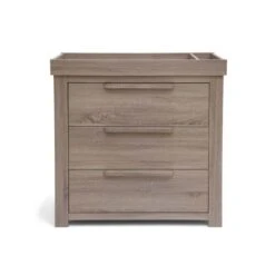 Mamas & Papas Franklin 2 Piece Cot Bed & Dresser Set - Grey Wash -Baby Products Store dcfra6600 franklin dresser grey front 1 2