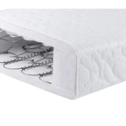 Babymore Deluxe Sprung Cot Mattress - 120x60cm