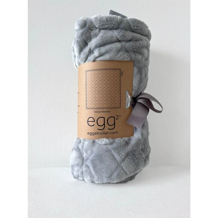 Egg2 Deluxe Blanket - Grey 4 Egg2 Deluxe Blanket - Grey - Image 2