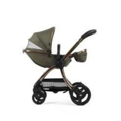 Egg3 Luxury Pushchair And Cybex CloudT I-Size Car Seat And Base Bundle - Hunter Green -Baby Products Store egg3 hunter green 10 1 3