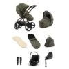 Egg3 Luxury Pushchair And Cybex CloudT I-Size Car Seat And Base Bundle - Hunter Green 2 Egg3 Luxury Pushchair And Cybex CloudT I-Size Car Seat And Base Bundle - Hunter Green -Baby Products Store egg3 hunter green package cybex cloudt black