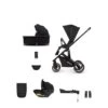 Venicci Empire 3-in-1 Travel System (9 Piece Bundle) - Ultra Black