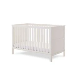 Obaby Evie Cot Bed - White -Baby Products Store evie white white bg 0264 2