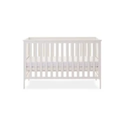 Obaby Evie Cot Bed - White -Baby Products Store evie white white bg 0269 1