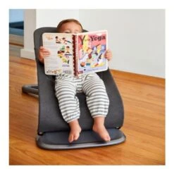 Ergobaby 3 In 1 Evolve Bouncer - Charcoal Grey 17 Ergobaby 3 In 1 Evolve Bouncer - Charcoal Grey -Baby Products Store evolve bouncer charcoal grey lifestyle2 14