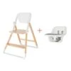 Ergobaby Evolve Highchair With Infant Seat And Tray - Natural Wood 1 Ergobaby Evolve Highchair With Infant Seat And Tray - Natural Wood -Baby Products Store evolve high chair chair natural wood new 2