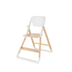Ergobaby Evolve Highchair With Infant Seat And Tray - Natural Wood -Baby Products Store evolve high chair natural wood 1000 x 1000 02