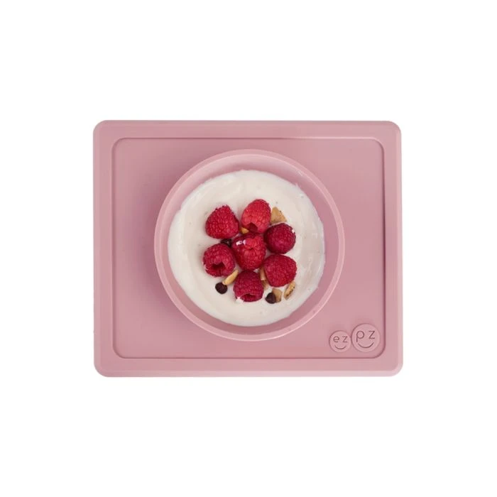 EZPZ Mini Bowl - Blush 3 EZPZ Mini Bowl - Blush