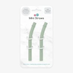 EZPZ Mini Straw 2PK - Sage -Baby Products Store ezpz mini straw 2 pack sage 539191 2000x