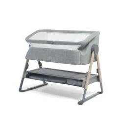 Mamas & Papas Lua Bedside Crib Grey Sheet Bundle - White -Baby Products Store f 6