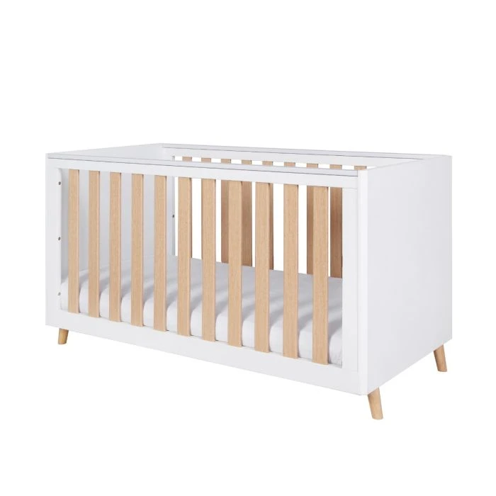 Tutti Bambini Fika 3 Piece Furniture Set - White & Light Oak 5 Tutti Bambini Fika 3 Piece Furniture Set - White & Light Oak - Image 3