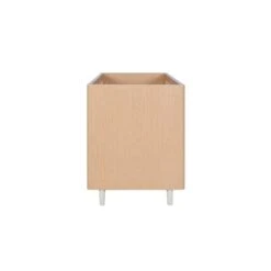 Tutti Bambini Fika Mini Cot Bed - Light Oak & White Sand -Baby Products Store fika mini cot bed light oak white sand 3