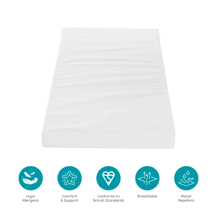 Tutti Bambini Eco Fibre Deluxe Cot Mattress (60 X 120cm) 5 Tutti Bambini Eco Fibre Deluxe Cot Mattress (60 X 120cm) - Image 3