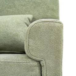 Gaia Baby Rocking/Feeding Chair - Sage Boucle/Walnut -Baby Products Store gaia baby serena rocking nursing feeding chair boucle sage walnut 6