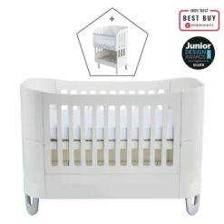 Gaia Baby Serena Cot Bed + Co-Sleep Crib - White 12 Gaia Baby Serena Cot Bed + Co-Sleep Crib - White -Baby Products Store gb cs cos w 2000x 2431e18e 8cfe 425c 8f7f 5365748403a8 1800x1800