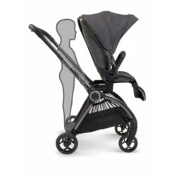 ICandy Core Pushchair And Summer Bundle With Maxi Cosi Pebble 360 Car Seat And Base - Dark Grey -Baby Products Store icandy core pushchair carrycot d 6 1