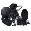 ICandy Peach 7 Pushchair & Accessories Bundle - Black Edition