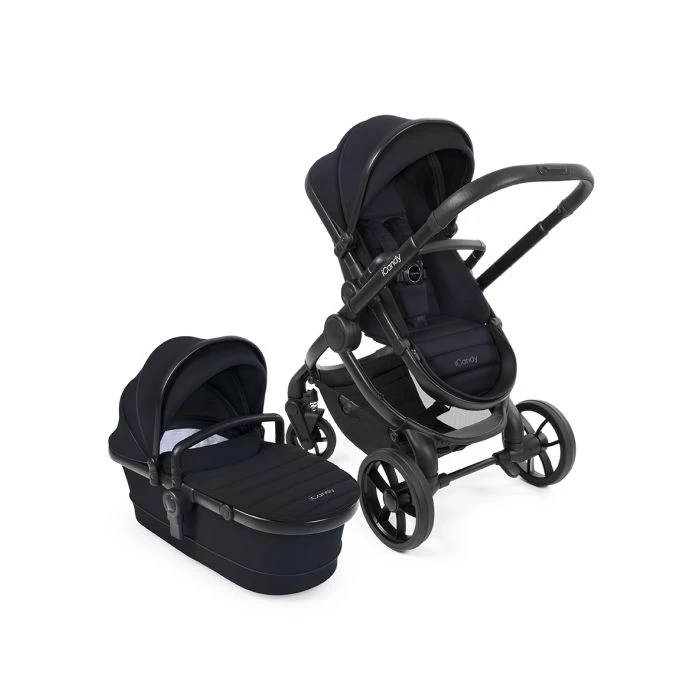 ICandy Peach 7 Pushchair & Accessories Bundle - Black Edition - Image 2