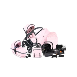 ICandy Peach 7 Complete Pushchair With Black Cocoon I-Size Car Seat And Base - Blush