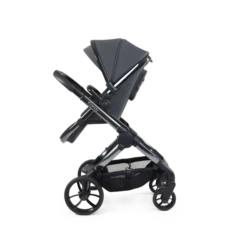ICandy Peach 7 Complete Pushchair With Black Cocoon I-Size Car Seat And Base - Dark Grey -Baby Products Store image 6 supporting icandy peach 7 dark grey phantom profile su pf elv