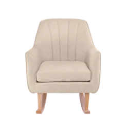 Tutti Bambini Noah Rocking Chair & Pouffe Set - Stone -Baby Products Store img 5175 stone