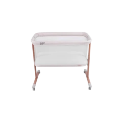 Tutti Bambini ZiZee Breathable Rocking Crib - Scandinavian Walnut/Ecru -Baby Products Store img 9182 4