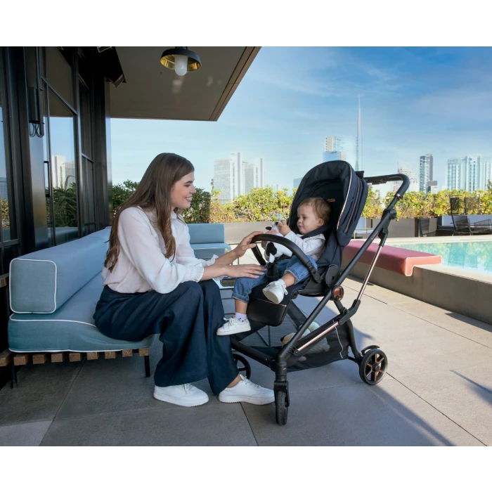 Peg Perego Vivace Stroller - Blue Shine 9 Peg Perego Vivace Stroller - Blue Shine - Image 7