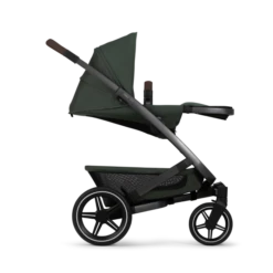 Joolz Geo3 Complete Pushchair - Forest Green 17 Joolz Geo3 Complete Pushchair - Forest Green -Baby Products Store joolz geo3 seat side view fully reclined forest green