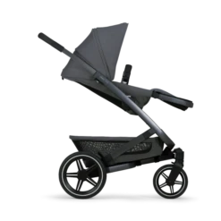 Joolz Geo3 Pushchair - Pure Grey -Baby Products Store joolz geo3 seat side view reclined 2 pure grey