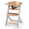 Kinderkraft Enock Highchair - Grey/Natural -Baby Products Store kinderkraft enock highchair grey wooden p31898 914795 image