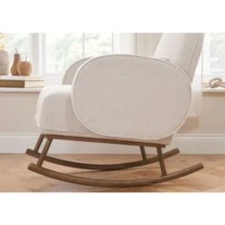 Tutti Bambini Micah Rocking Chair & Footstool - Fresh Cream 15 Tutti Bambini Micah Rocking Chair & Footstool - Fresh Cream -Baby Products Store lifestyle image 1 micah fresh cream