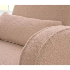 Tutti Bambini Micah Rocking Chair & Footstool - Blush -Baby Products Store lifestyle image 2 3