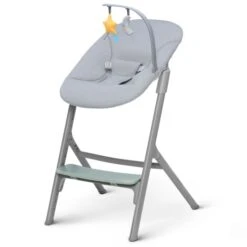Kinderkraft Livy High Chair With Calmee Bouncer - Olive Green -Baby Products Store livy with calmee 5902533919642 2