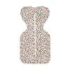 Love To Dream Swaddle UP Designer Original Size Newborn - Animal Print Beige -Baby Products Store love to dream stage 1 designer animal print product image 01 1