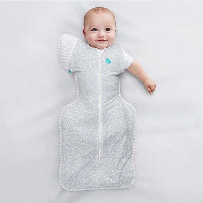 Love To Dream Swaddle UP Transition Bag Bamboo Size L - Grey Dot - Image 5