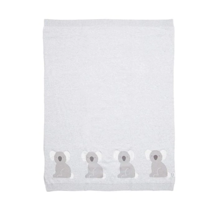 Mamas & Papas Knitted Blanket (70x90cm) - Koala 4 Mamas & Papas Knitted Blanket (70x90cm) - Koala - Image 2