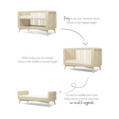 Mamas & Papas Coxley Cotbed - Natural/Olive 15 Mamas & Papas Coxley Cotbed - Natural/Olive -Baby Products Store mamas papas cot beds coxley cotbg