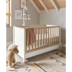 Mamas & Papas Harwell 3 Piece Cot Bed Range - White/Oak 13 Mamas & Papas Harwell 3 Piece Cot Bed Range - White/Oak -Baby Products Store mamas papas cot beds harwell baby cot bed white oak 30209460371621 1200x 1 1