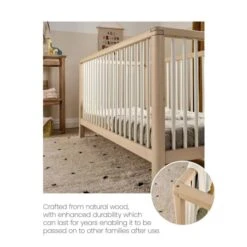 Mamas & Papas Solo Cotbed - Moss Green/Natural 20 Mamas & Papas Solo Cotbed - Moss Green/Natural -Baby Products Store mamas papas cot beds solo cotbed 3 4