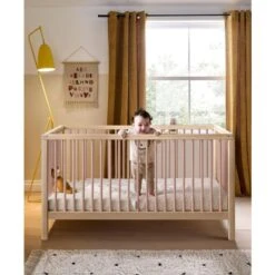 Mamas & Papas Solo Cotbed With Mattress - Blush/Natural 17 Mamas & Papas Solo Cotbed With Mattress - Blush/Natural -Baby Products Store mamas papas cot beds solo cotbed 5