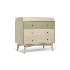 Mamas & Papas Coxley 3 Piece Cotbed Range - Natural/Olive 18 Mamas & Papas Coxley 3 Piece Cotbed Range - Natural/Olive -Baby Products Store mamas papas coxley dresser natural olive 1 33591