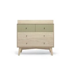 Mamas & Papas Coxley 3 Piece Cotbed Range - Natural/Olive 19 Mamas & Papas Coxley 3 Piece Cotbed Range - Natural/Olive -Baby Products Store mamas papas coxley dresser natural olive 2 66160