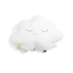 Mamas & Papas Cushion - White Pompom Cloud