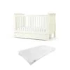 Mamas & Papas Mia Cotbed Set With Premium Pocket Spring Mattress - White -Baby Products Store mamas papas furniture sets mia c 1
