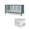 Mamas & Papas Solo Cotbed With Mattress - Slate 2 Mamas & Papas Solo Cotbed With Mattress - Slate -Baby Products Store mamas papas furniture sets solo 22