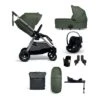 Mamas & Papas Flip XT3 Pushchair 8 Piece Complete Bundle With Cybex Cloud G Car Seat & Base - Juniper -Baby Products Store mamas papas pushchairs flip xt p 17
