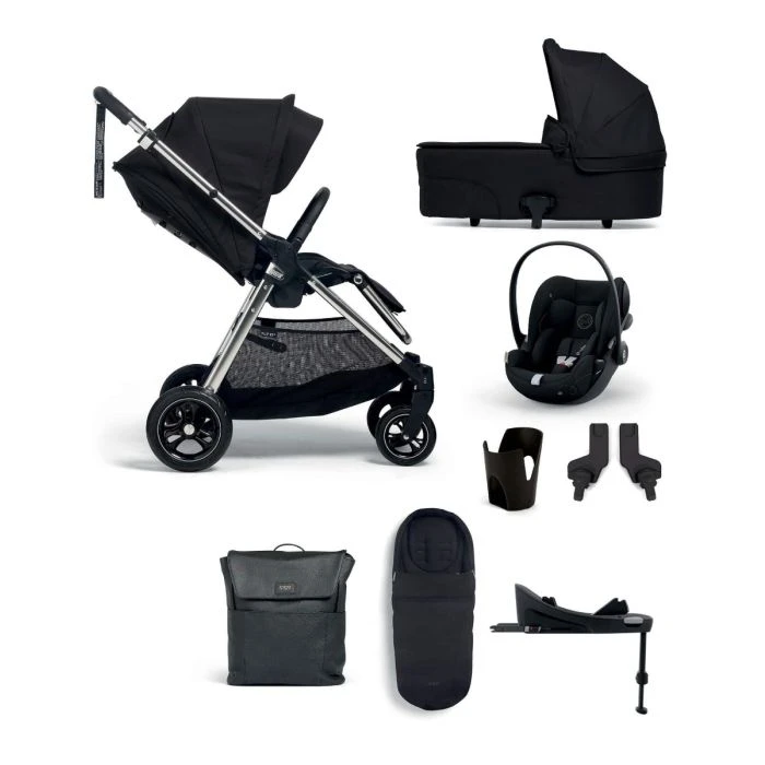 Mamas & Papas Flip XT3 Pushchair 8 Piece Complete Bundle With Cybex Cloud G Car Seat & Base - Slated Navy 3 Mamas & Papas Flip XT3 Pushchair 8 Piece Complete Bundle With Cybex Cloud G Car Seat & Base - Slated Navy