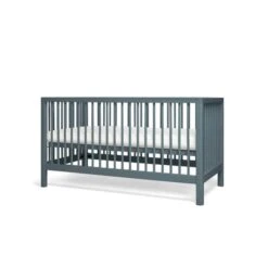 Mamas & Papas Solo Cotbed With Mattress - Slate -Baby Products Store mamas papas solo cotbed slate 35 1